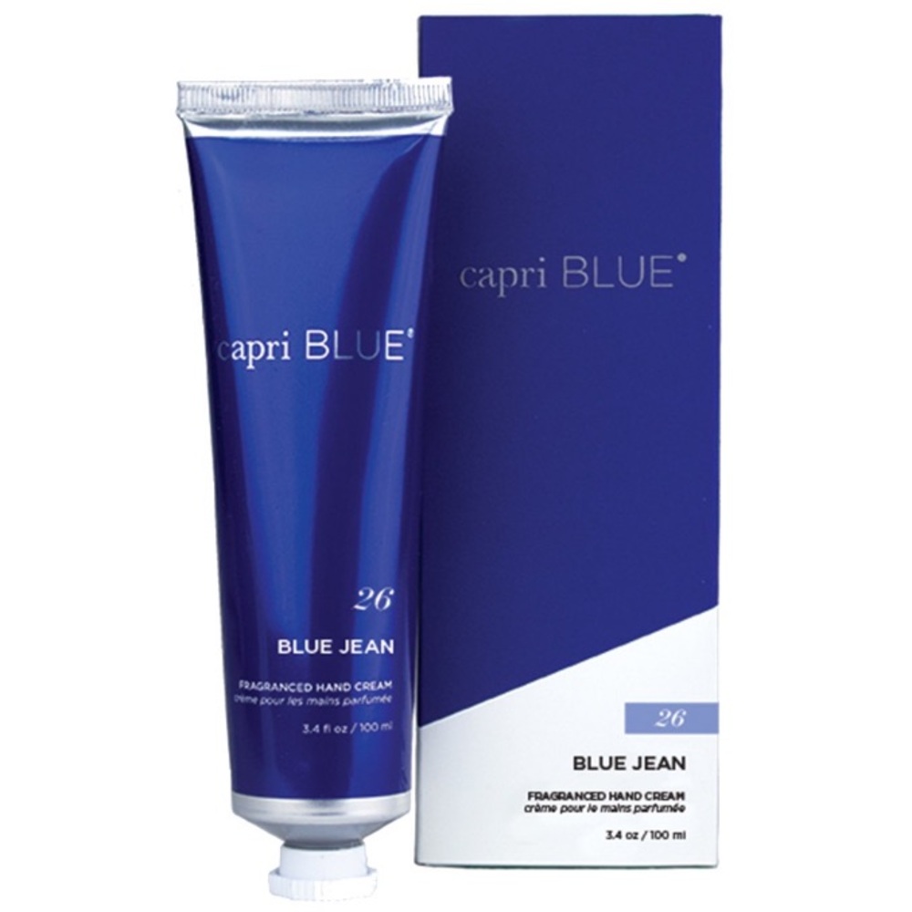 Capri Blue Blue Jean Hand Cream 3.4oz ultra moisturizing hand cream